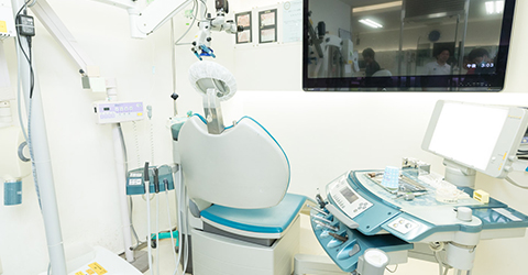 新しい設備と技術で、患者さまが安心できる治療を